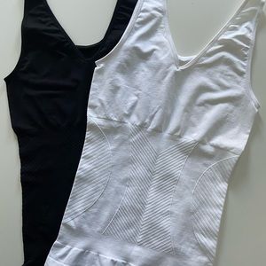 Two shaping tank tops NWOT